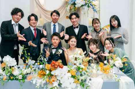 同窓会のようにアットホームウェディングの演出画像