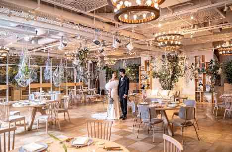 信頼できるクリエイターと創る、ふたりらしい結婚式の披露宴画像