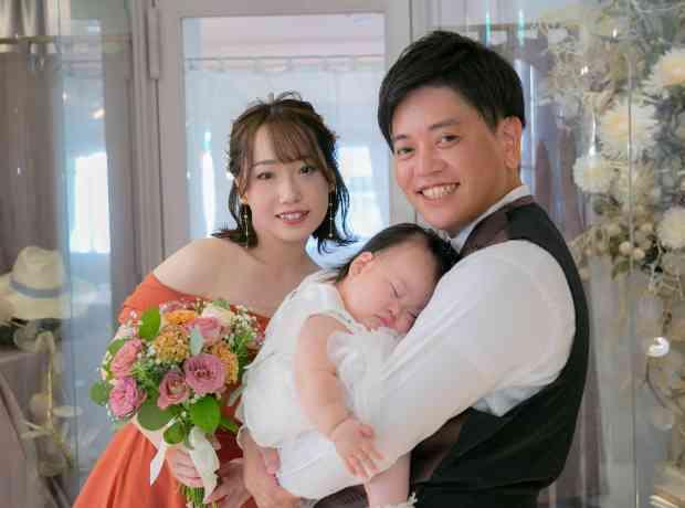 【パパママ婚】最良の1日はお子様と共にの挙式実例画像