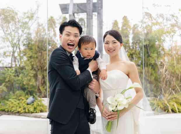 子どもと叶える 繋がりを大切にしたWeddingの挙式実例画像