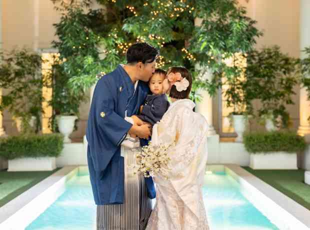 大好きな皆に囲まれて過ごす幸せな時間♡の挙式実例画像