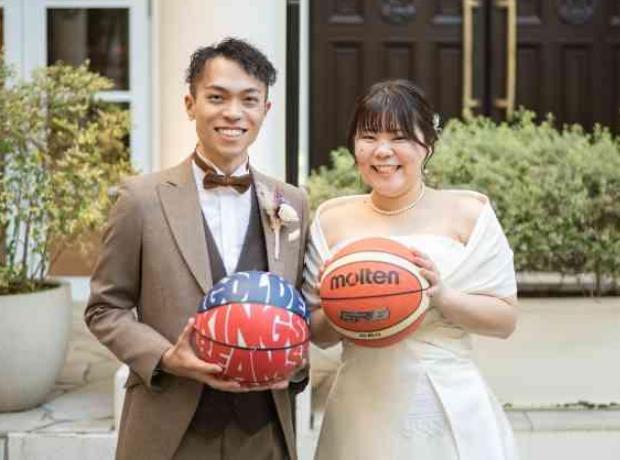 ふたりの大好きをみんなで楽しむ結婚式♪の挙式実例画像