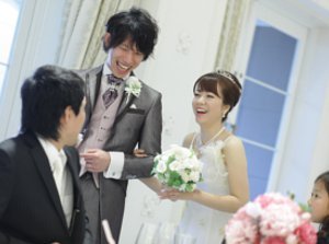 みんなに感謝！エルダンジュに感謝！の挙式実例画像