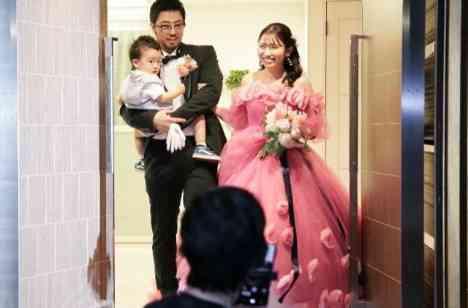 テーマは「子供も一緒に楽しめる結婚式」の演出画像
