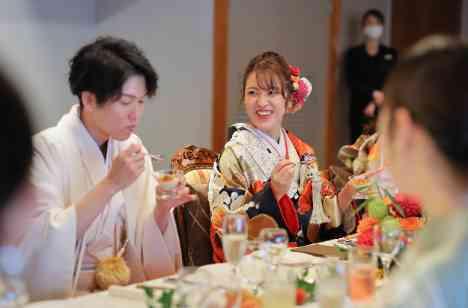 【14名】&Thanks WEDDINGの挙式画像