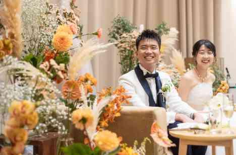 『COLORFUL WEDDING』の披露宴画像