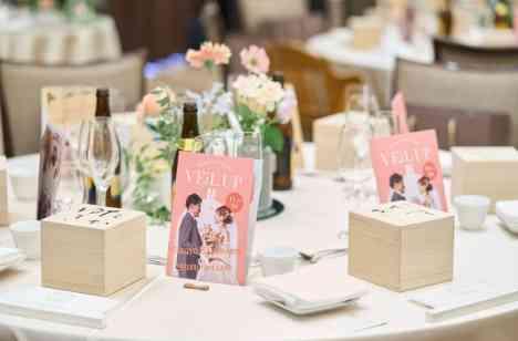 推し活要素を取り入れ感謝の気持ちを伝える結婚式の披露宴画像