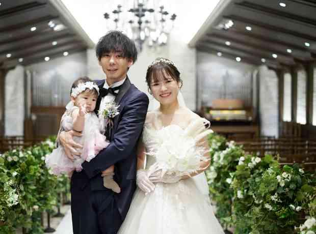 笑顔が溢れる心温まるWedding♡の挙式実例画像