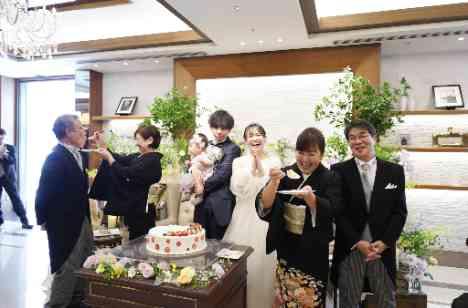 笑顔が溢れる心温まるWedding♡の披露宴画像