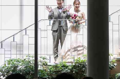 笑顔あふれるHappy Wedding♡の披露宴画像