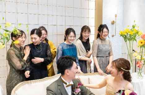 笑顔あふれるHappy Wedding♡の演出画像