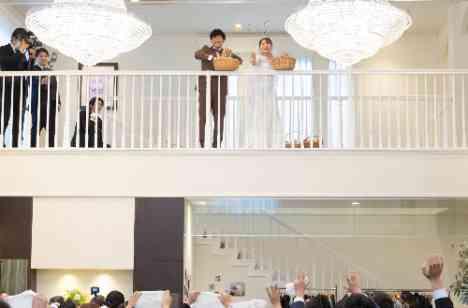 【100名Party】誰も見たことのない様な結婚式の挙式画像