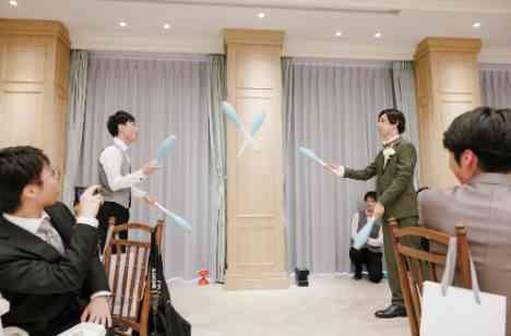 ゲストの方と一緒に楽しむWeddingの演出画像