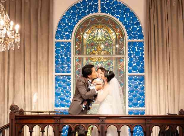 【Family wedding】絆が深まる結婚式の挙式実例画像