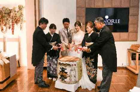 1部は親族のみでゆっくり、2部は友人のみでわいわいの演出画像