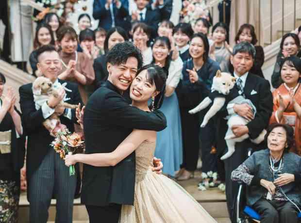 大切な家族　友人　愛犬　皆様と過ごす一日をの挙式実例画像