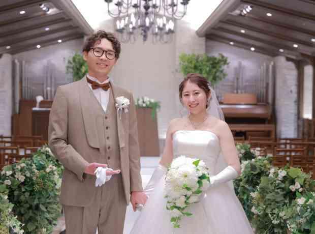 想いが溢れるHappy Wedding♡の挙式実例画像