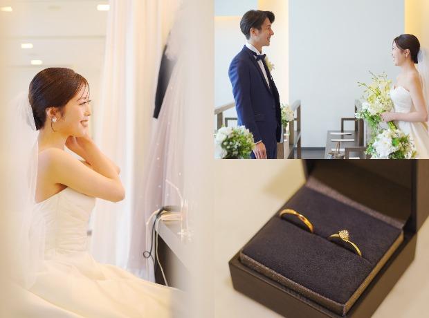 白亜の会場に彩るColorful Weddingの挙式実例画像