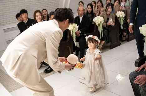 こだわりが詰まったゲストが飽きない結婚式の挙式画像