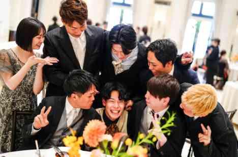 最高の笑顔が皆様の心に残るWEDDINGの披露宴画像