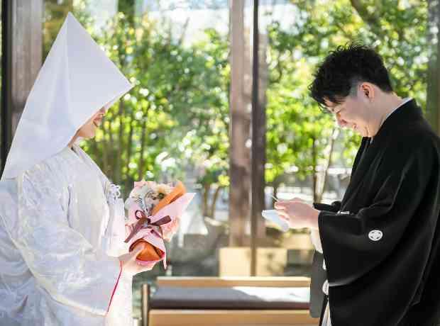 ≪62名≫皆様のおかげで迎えますウエディングの挙式実例画像