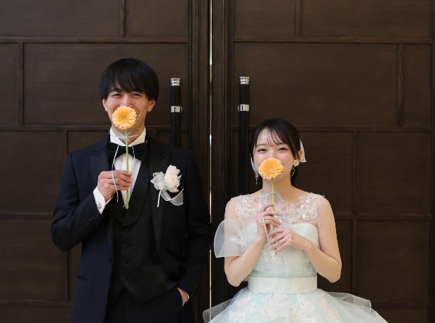 “おふたりらしさ満開の素敵な結婚式”の挙式実例画像