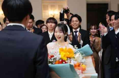 “おふたりらしさ満開の素敵な結婚式”の披露宴画像