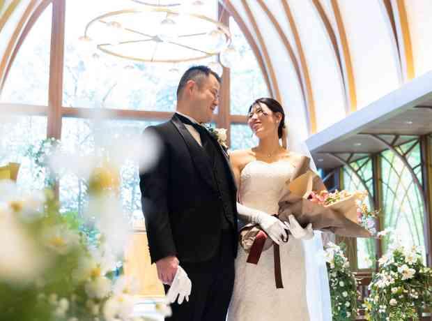 ゲームと映画の世界へ！おふたりらしい結婚式の挙式実例画像