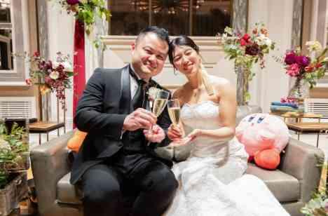 ゲームと映画の世界へ!おふたりらしい結婚式の披露宴画像