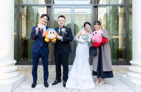 ゲームと映画の世界へ!おふたりらしい結婚式の演出画像