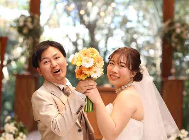 【笑う門には福来る】笑いの溢れた結婚式の挙式実例画像