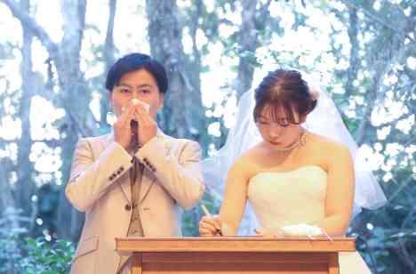 【笑う門には福来る】笑いの溢れた結婚式の挙式画像
