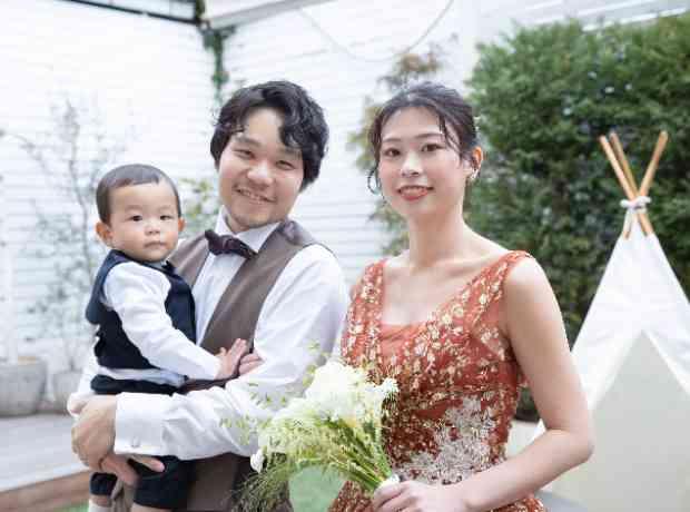 おふたりと子供も楽しめるとっておきの一日の挙式実例画像