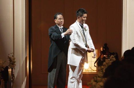 *絆をつなぐ親子二世代ウェディング*の挙式画像