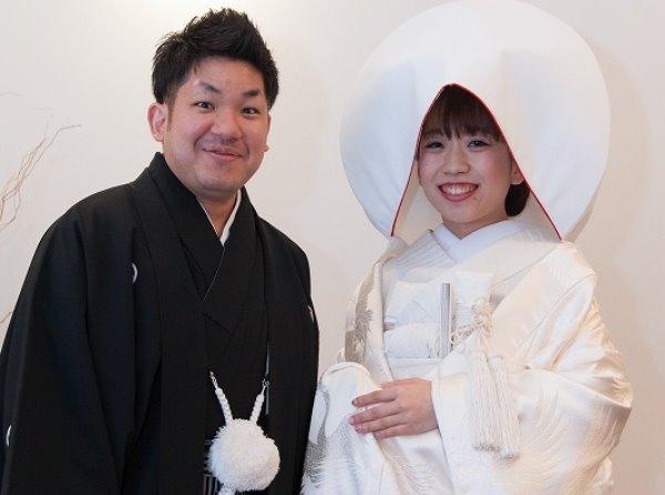 出雲殿で行う厳かな神前式の挙式実例画像