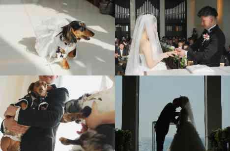 今しかない瞬間を楽しむマタニティWeddingの挙式画像