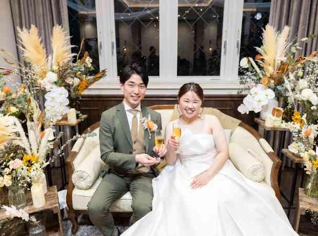 みんなと笑い合えるWedding Partyの挙式実例画像