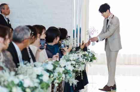 笑顔とサプライズ 感動いっぱいのWEDDINGの挙式画像