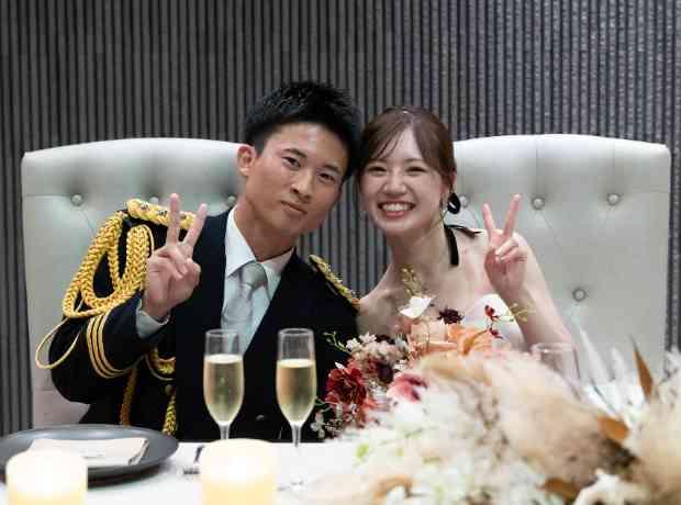 笑顔のサプライズが沢山詰まった結婚式の挙式実例画像