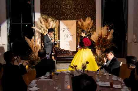 【60名Party】～春夏秋冬Wedding～の披露宴画像