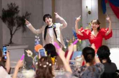 王道と個性 自分たちらしさを追求したWEDDINGの演出画像