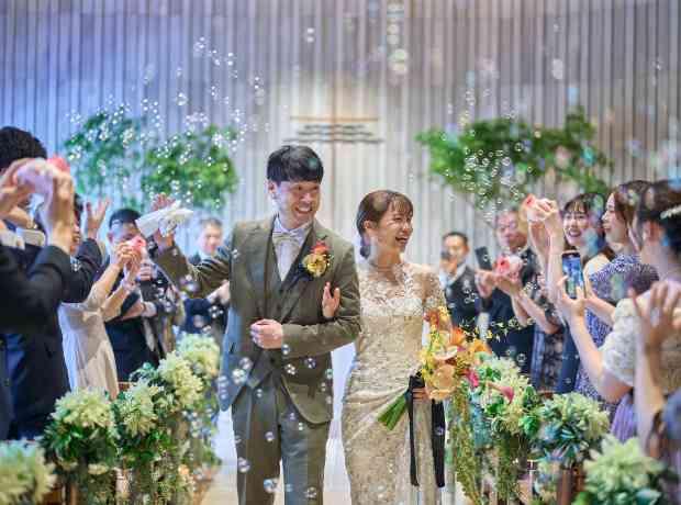 ありのままのふたり、ありのままのゲストを知る結婚式の挙式実例画像