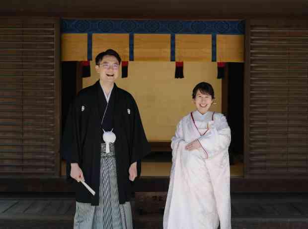 たくさんの祝福をいただいた笑顔あふれる結婚式の挙式実例画像