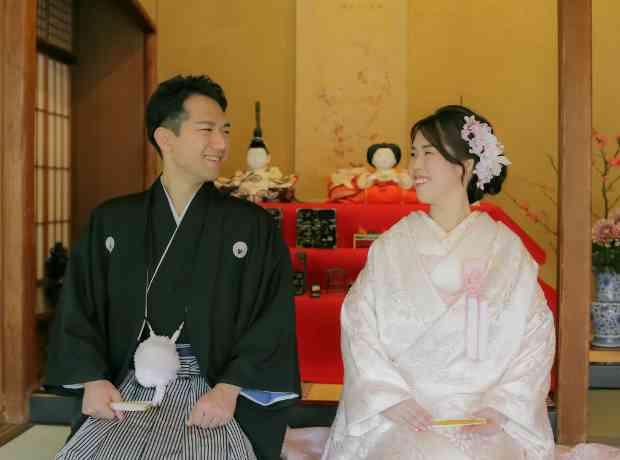 和のこだわりをふんだんに♪うららかな春の結婚式の挙式実例画像