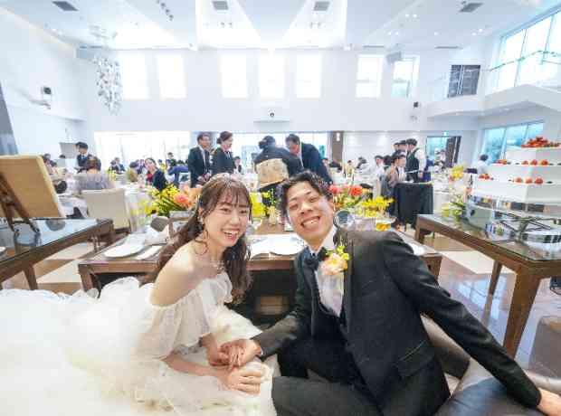 ゲストの皆様と一緒に盛り上がる結婚式★の挙式実例画像