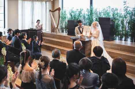 動物たちとNatural Weddingの挙式画像