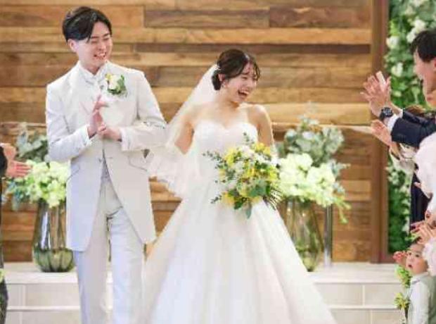 私達らしさを追求☆楽しさ溢れるWEDDINGの挙式実例画像