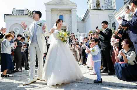私達らしさを追求☆楽しさ溢れるWEDDINGの挙式画像
