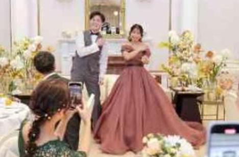 私達らしさを追求☆楽しさ溢れるWEDDINGの披露宴画像
