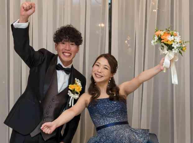 サッカー×結婚式！お2人の好きが詰まった一日の挙式実例画像